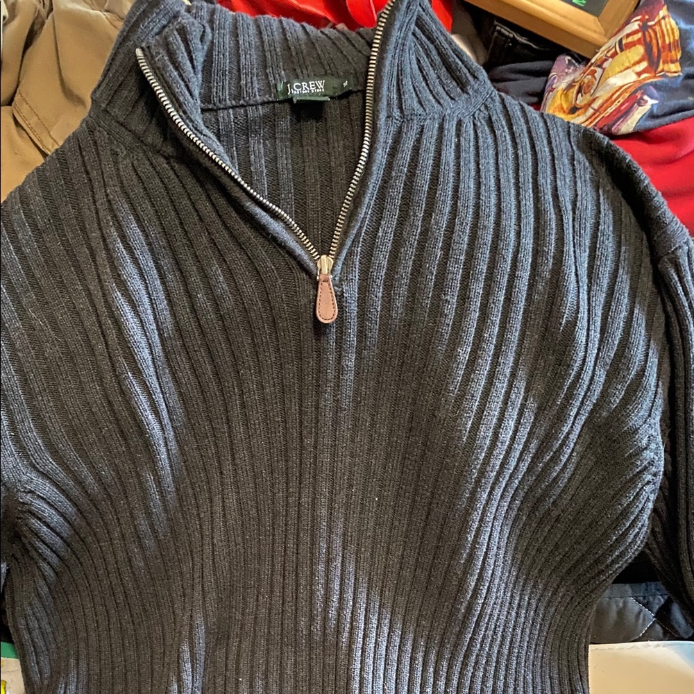 J. Crew quarter zip sweater